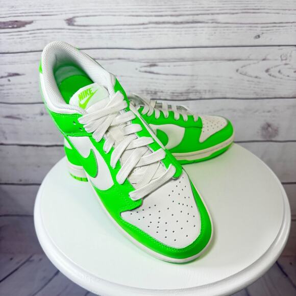 Nike Dunk Low “Sail/Green Strike” Women’s Shoes | Size 10 - Picture 2 of 9